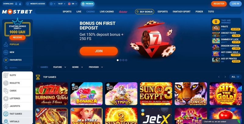 Avaliação do Site de Cassino MostBet