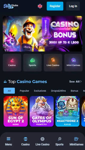 Casino online MyStake